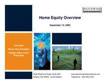 Home Equity Benchmark results