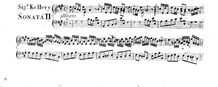 Partition complète, 6 Fugues et 6 sonates, Fuge per l Organo e Sonate per il Cembalo