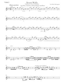 Partition violon 2, Seven Walls, Harrington, Jeffrey Michael