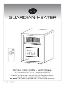Notice Chauffe Aerus  Guardian Heater