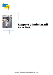 Rapport administratif