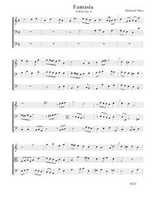 Partition Fantasia VdGS No. 4 - partition complète, fantaisies pour 3 violes de gambe