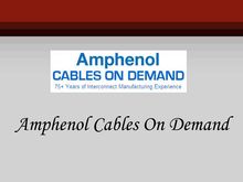 Amphenol Cables On Demand