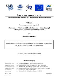 ÉCOLE DOCTORALE MSII Mathématiques Sciences de l Information et de l Ingénieur