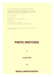 Poetic Sketches