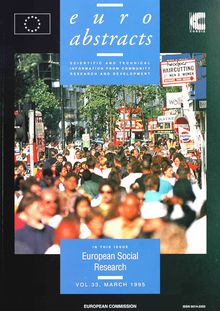 Euroabstracts. European Social Research vol.33