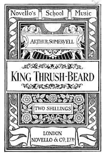 Partition complète, King Thrushbeard, An Operetta in Two Acts for Young People