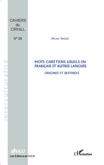 Mots chrétiens usuels en français et autres langues
