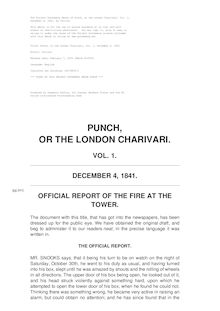 Punch, or the London Charivari, Volume 1, December 4, 1841