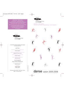danse saison 2005-2006