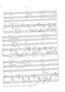 Partition , Andante - partition de piano, Piano quatuor, Op.31, Catoire, Georgy