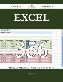 Excel 356 Success Secrets - 356 Most Asked Questions On Excel - What You Need To Know