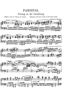 Partition complète, Parsifal, Wagner, Richard par Richard Wagner