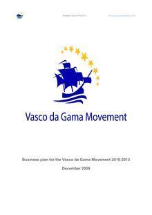 Business plan for the Vasco da Gama Movement 2010-2013 December 2009