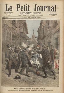 LE PETIT JOURNAL SUPPLEMENT ILLUSTRE  N° 21 du 18 avril 1891