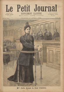 LE PETIT JOURNAL SUPPLEMENT ILLUSTRE  N° 123 du 01 avril 1893
