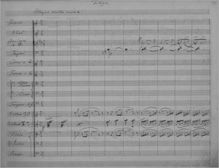 Partition I, Finale. Allegro molto vivace, Symphony en c minor, Simfoni for Orchester (c mol)