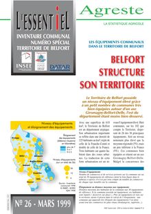 Territoire de Belfort : Belfort structure son territoire 