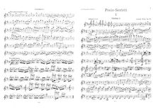 Partition parties complètes, Preis-Sextett, Op.68, D major, Krug, Arnold