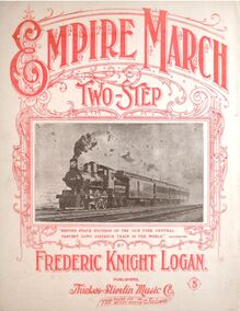Partition complète, Empire March Two-Step, B♭ major, Logan, Frederic Knight
