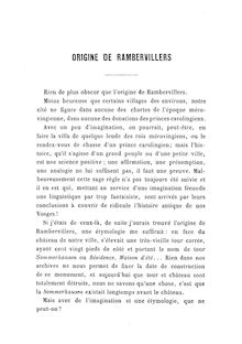 ORIGINE DE RAIVIBEHVILLEHS