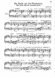 Partition Op.30 No.1, Transcriptions of chansons by Robert Schumann