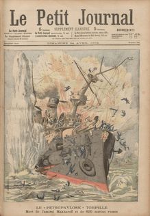 LE PETIT JOURNAL SUPPLEMENT ILLUSTRE  N° 701 du 24 avril 1904