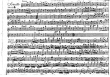 Partition flûte ou violon, 3 sonates pour Piano, flûte, et violoncelle, Op.31
