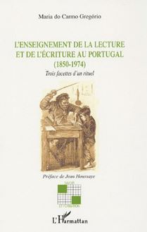 L enseignement de la lecture et de l écriture au Portugal