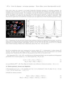 PC 4  Cours de physique - mécanique quantique  Xavier Blase ...
