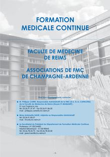 FORMATION MEDICALE CONTINUE - brochure FMC ok