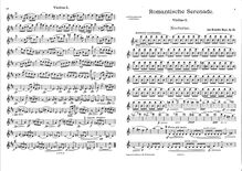 Partition parties complètes, Romantische Serenade, Op.25, Brandts Buys, Jan