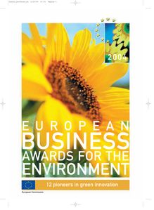 European business awards for the environment