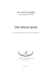 Partition complète et parties (corde orchestre version), pour White Rose