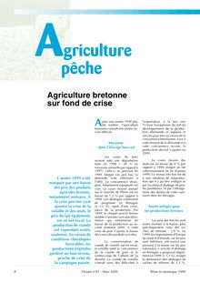 Agriculture bretonne sur fond de crise (Octant n° 81) 