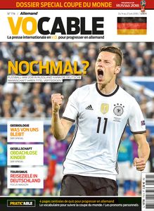 Magazine Vocable Allemand - Du 14 au 27 juin 2018