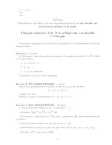 Techniques mathématiques pour les STI/STL 2005 Tronc Commun Université de Technologie de Belfort Montbéliard