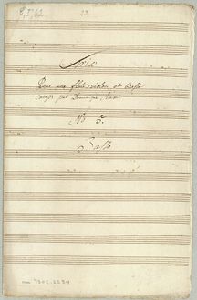 Partition Trio No.5 (flûte, violon, basse), 10 Trios, Croubelis, Simoni dall