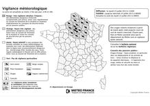 21 départements sont placés en alerte orange aux orages - Météo France