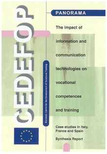 The impact of information and communication technologies on vocational competences and training