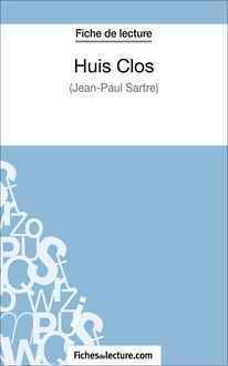 Huis Clos de Jean-Paul Sartre (Fiche de lecture)