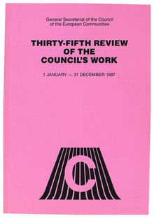 Thirty-fifth Review of the Council s work