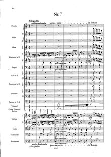Partition No., Allegretto (F major), 21 Hungarian Dances (orchestre)