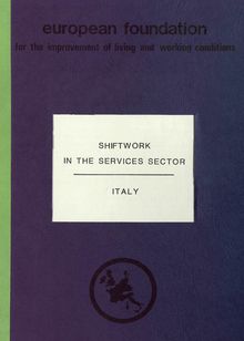 Shiftwork in the services sector