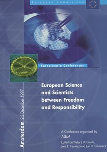 European science and scientists between freedom and responsibility
