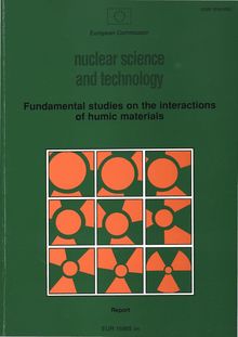 Fundamental studies on the interactions of humic materials
