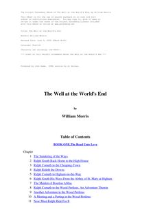 The Well at the World s End: a tale