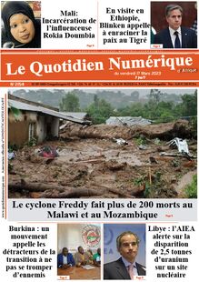 Le Quotidien Numérique d’Afrique N° 2154 - du vendredi 17 mars 2023