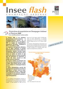 Projections de population en Champagne-Ardenne à lhorizon 2040 