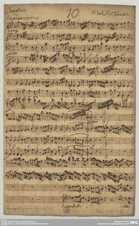Partition complète, Alessandro Severo, Handel, George Frideric